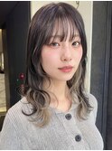  ハイトーンブリーチミルクティーカラーホワイトベージュカラー