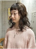 【RENA】オン眉×パーマ_横浜パーマ