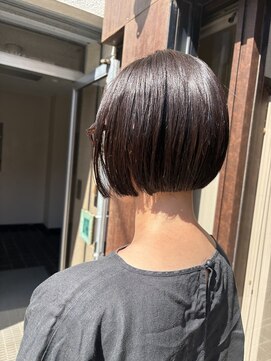 コレットヘアー ザモリオカ(Colette HAIR the MORIOKA) 首長効果抜群ボブ