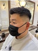 〈キシタクヘアー〉スキンフェード