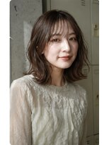 エインアンリー 明治神宮前(AIN.ANLY.)&nbsp;ミディアムパーマ、ミディアムパーマゆるめ、ニュアンスパーマ