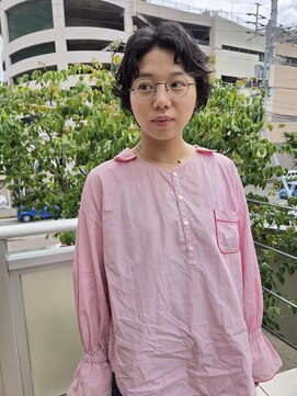 ツイギー 宮西店(TWiGGY) ショート×カーリーパーマ