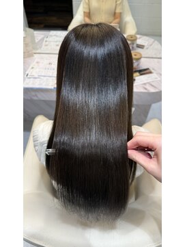 髪屋 紬 髪質改善ストレート