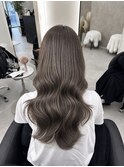 透明感カラー☆アッシュグレージュ