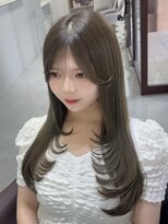アウラ 近鉄八尾駅前店(Aura)&nbsp;オリーブグレージュ×ハイレイヤー♪