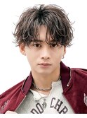 横浜/大人センターパート/縦落ちパーマ/ツイストスパイラル