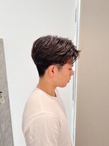 アッシュ 宮前平店(Ash)&nbsp;【ツーブロックショート×ニュアンスパーマ】