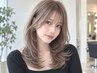 【 ULTIST髪質改善カラー 】カット+ 透明感抜群グレージュカラー ¥9350~