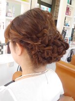 レイジースワン&nbsp;編み込みアレンジ