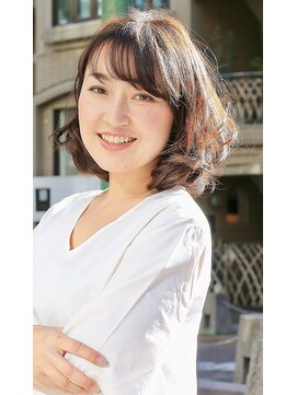 ディオ アンド ルーチェ アット(Dio&Luce at.) [Giorno by Dio]ー大人向けーナチュラルボブスタイル