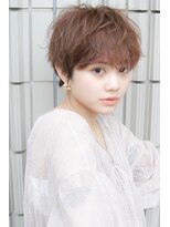 サロンドミルク 原宿(salon de MiLK)&nbsp;クシャっとショート×アッシュブラウン