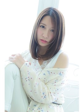 アン ビー(an B) 【anB】透明感あるスモーキーベージュ