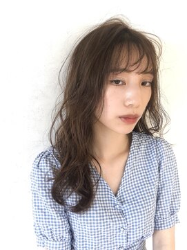 リアン(Lien) 抜け感シースルーバング/熊田佳奈子