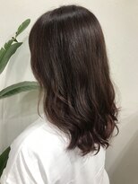 アリウス(ALIUS by posh)&nbsp;【ALIUS 池袋 小川】ロング×シアーカラーピンク