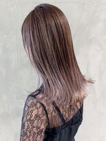 アイティー バイ アルバム 中野店(IT by ALBUM) スモーキーハイライト_ハイライトカラーオリーブカラー_ba296701