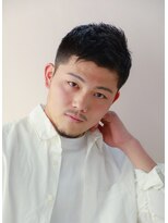 パウダー(powder)&nbsp;アップバング　ツーブロック　ベリショ　スパイキーショート