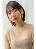 オースティン 門前仲町(AUSTIN)&nbsp;前髪かき上げイメチェンイヤリングカラーラベンダーカラーくびれ