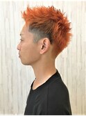 ペールオレンジショート[20代30代40代50代60代]