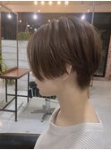 サイドパッツンショート