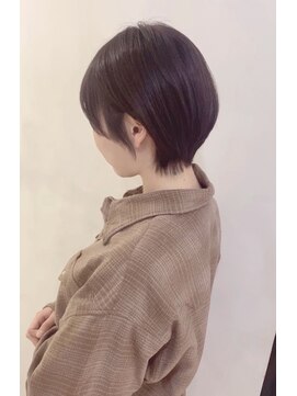 グランドライン(GRAND LINE) 《GRANDLINE友田千栄》丸みショートボブ　ニュアンスカラー