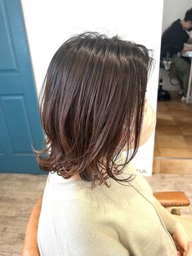 イト リトルヘアガーデン(ito. little hair garden) ミディアム×デジタルパーマ