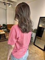 メリー オオサカ(Merly Osaka)&nbsp;大人可愛いダークトーンなバレイヤージュ_ash brown_