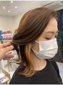 抜きっぱなしゴールドのインナーカラー/ベナボブ