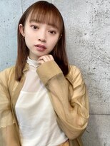 ユアーズ 青葉台店(youres)&nbsp;大人女子のレイヤーミディアムヘア　ヨシンモリ　韓国ヘア