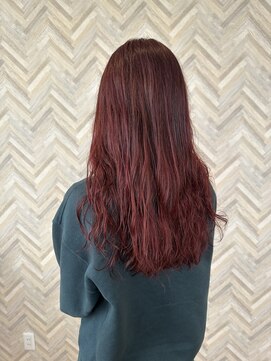 アンカーデイズ(Anchor Days) カシスピンク/波巻き/ハイトーンカラー