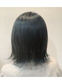 ブリーチオンカラー ブルーグレー