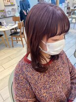 テトラ バイ ネオリーブ 横浜西口店(tetra by neolive)&nbsp;ピンクブラウンカラー♪