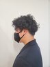 メンズカット＋ツイストスパイラルパーマ　￥13750→￥13000