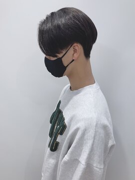 モリオフロムロンドン 松戸店(Morio from London) 【松戸 岩口】黒髪ワンカールハンサムショート