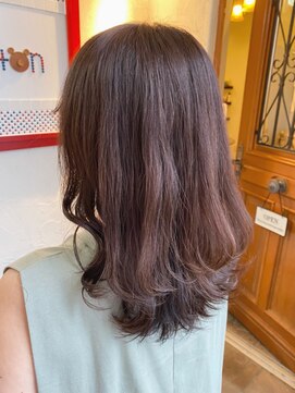 パディントン(Paddington) ピンクヴァイオレットで大人セミディー♪トリートメントで質感◎