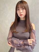 トゥルーズ 梅田店(TLUUS)&nbsp;TLUUS似合わせカットダークアッシュミディアムレイヤーカット