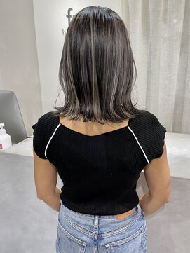 フー(fu.) 地毛ベースにハイライト