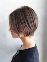 イオ 本厚木(io) ショートヘア似合わせカットグレージュカラーイメチェン小顔