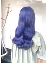 プネル(punel)&nbsp;水色ヘア/水色カラー/ライトブルー/ブルー系カラー