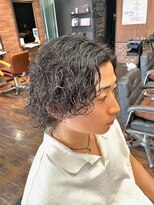 シャラク 羽広店(sharaku) 波巻きパーマスタイル