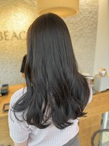 ビーチ(BEACH)&nbsp;ミントブラウンやわらか透明感カラーナチュラルレイヤー