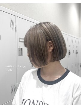 アッドバイケンジ(Add.. by KENJE) ミルクティーカラー　【戸塚/戸塚駅】