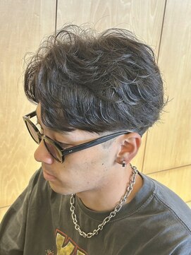 ニアウ 伊勢崎連取店(Niau) 波巻きスパイラルパーマツイストスパイラルパーマシャドウパーマ