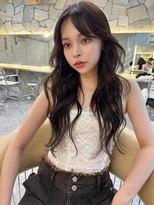 サイン 表参道(SIGN)&nbsp;韓国ヘアーハッシュカットレイヤーカットグレージュブリーチ無し