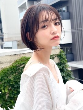 シー バイ ロンド 新宿(Sea by Lond) ふんわり透け感ショートボブ