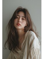 ラナ 新宿(lana)&nbsp;くびレイヤー/顔まわり/シースルバング/【lana hair 新宿】