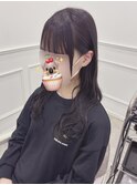 シースルーぱっつん×細め触覚*まゆ