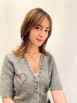 大人可愛い外ハネスタイル