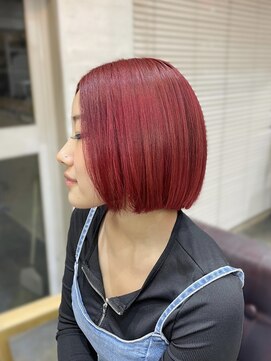 ヘアサロン エフ 渋谷(F) レッドボブ