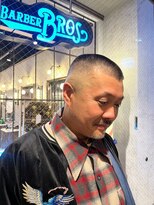 バーバーブロス 長堀店(BARBER BROS)&nbsp;【BaeberBROS.】スキンフェードボウズ　バズカット