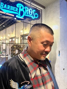 バーバーブロス 長堀店(BARBER BROS) 【BaeberBROS.】スキンフェードボウズ バズカット